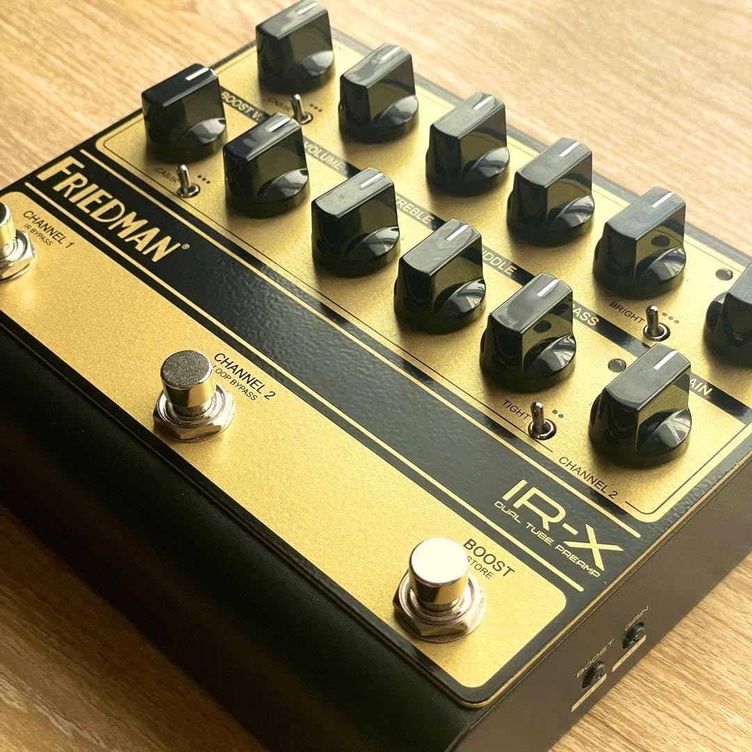 Friedman IR-X フリードマン 真空管プリアンプ DUAL TUBE 【音検証